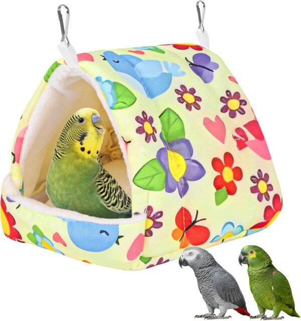 Small Yellow Hanging Thermal Nest-Style Hammock Bed